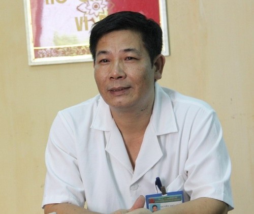 Ông Nguyễn Trí Liêm, Giám đốc BVĐK huyện Hoài Đức, người vừa bị đình chỉ công tác.